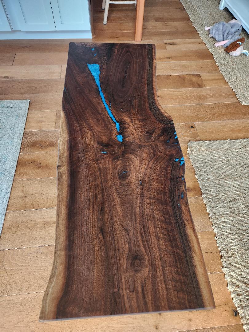 Live Edge  Coffee Table (Black Walnut)