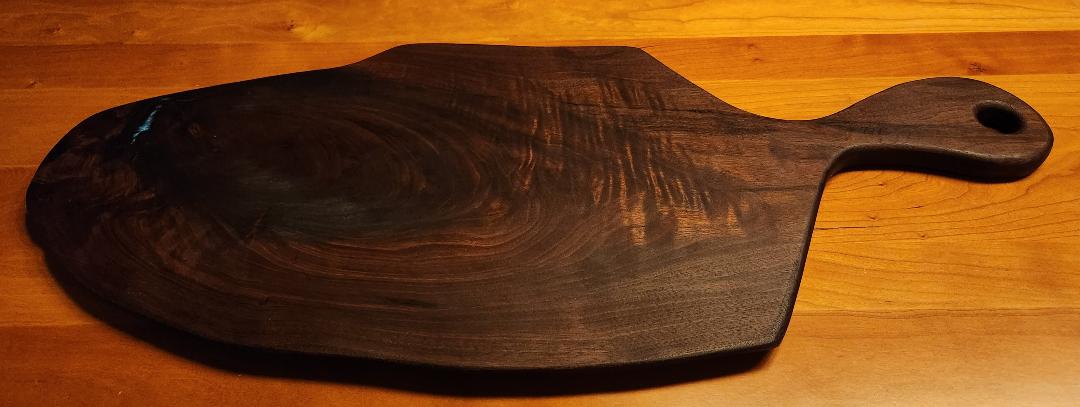 Live Edge Charcuterie/Cheese Board (Black Walnut)