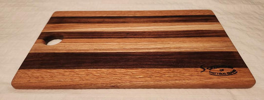 Bread Board (Red Oak, Texas Oak and Black Walnut) *