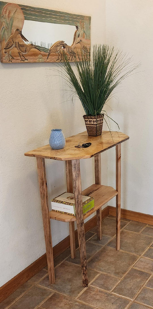 Maple Two-Tier Entryway Table