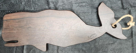 Whale Charcuterie/Cheese Board (Black Walnut)