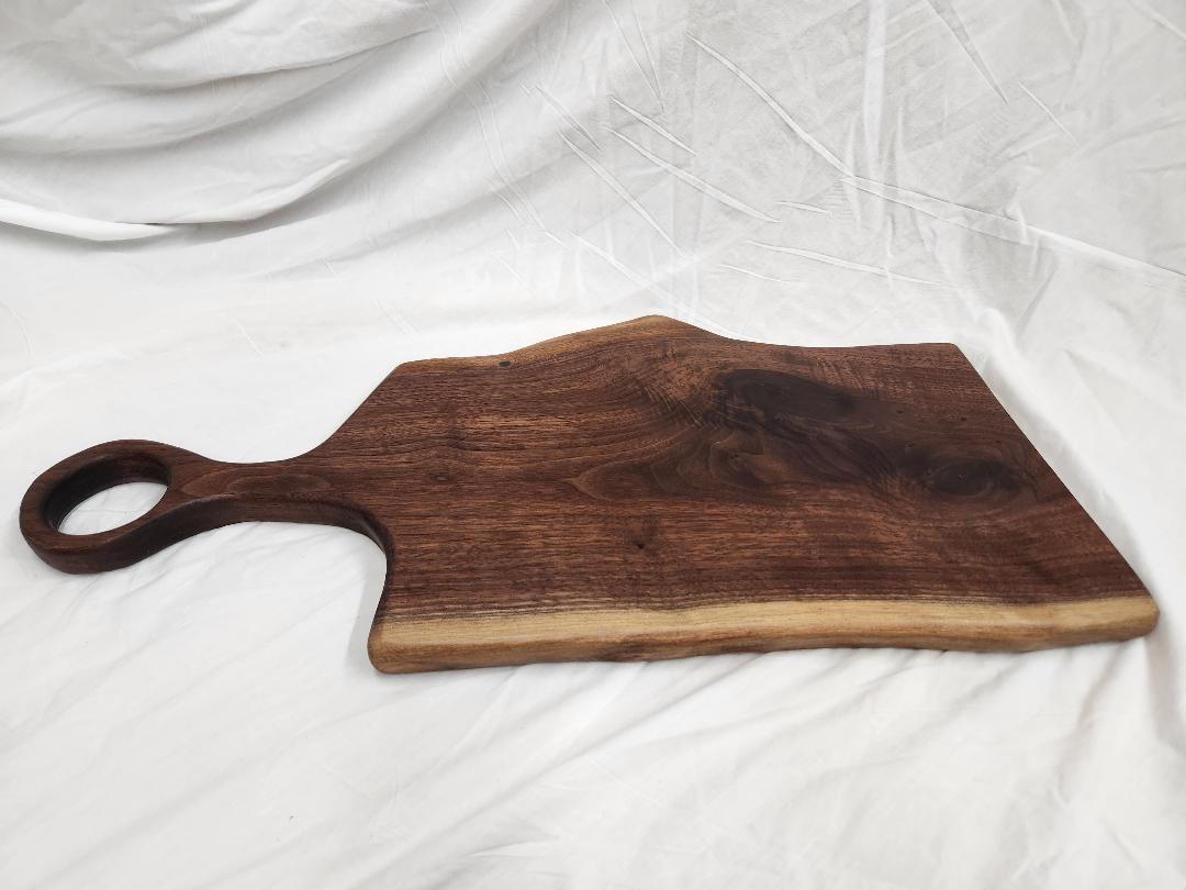 Live Edge Charcuterie/Cheese Board (Black Walnut)