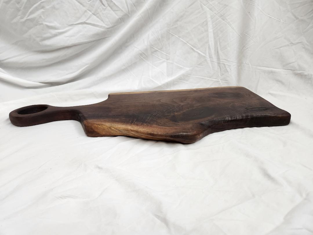 Live Edge Charcuterie/Cheese Board (Black Walnut)