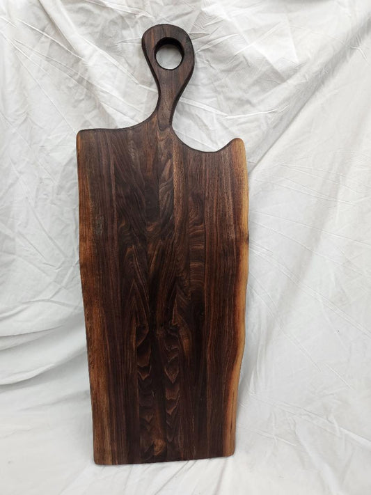 Live Edge Charcuterie/Cheese Board (Black Walnut)