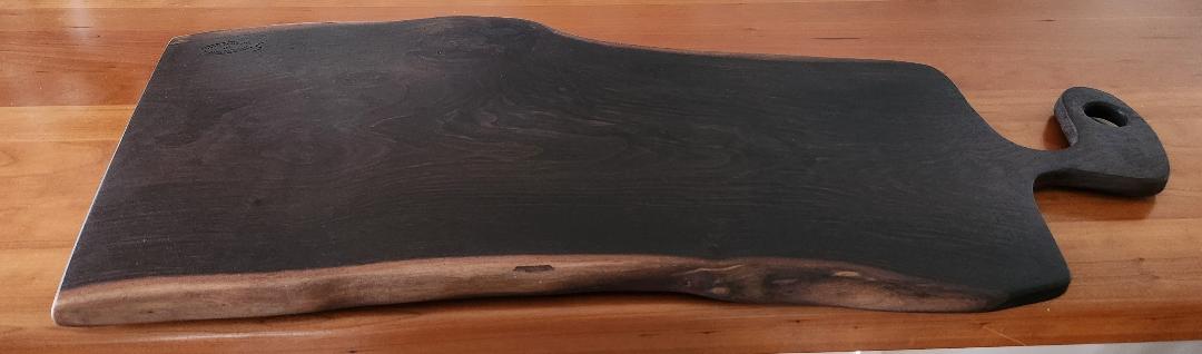 Live Edge Charcuterie Board (Black Walnut)