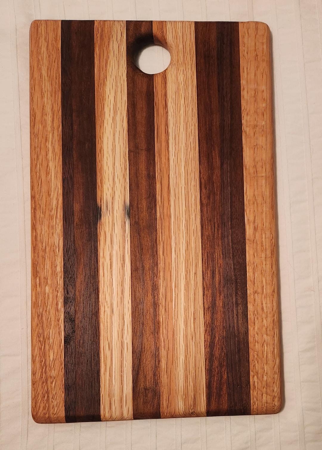 Bread Board (Red Oak, Texas Oak and Black Walnut) *