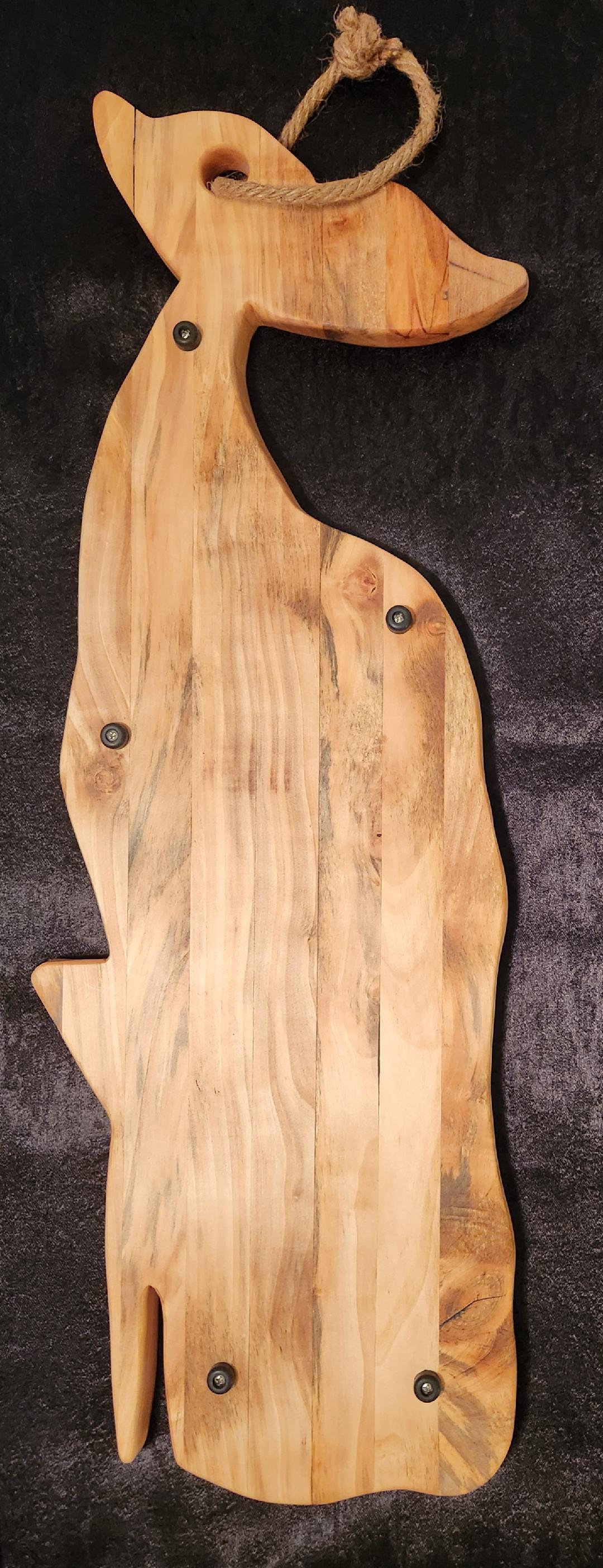 Whale Charcuterie/Cheese Board (Maple)