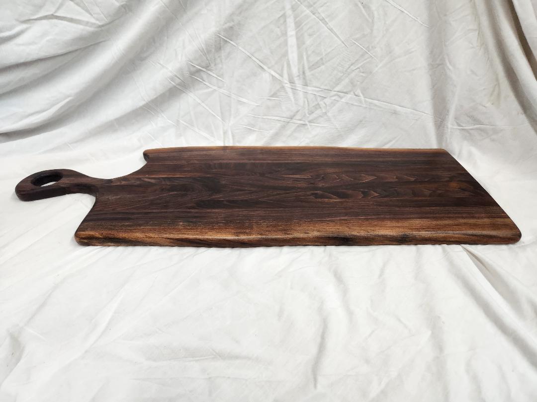 Live Edge Charcuterie/Cheese Board (Black Walnut)