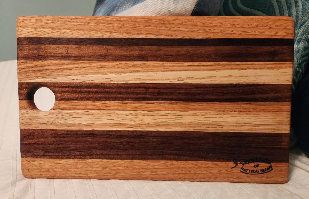 Bread Board (Red Oak, Texas Oak and Black Walnut) *