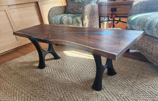 Live Edge  Coffee Table (Black Walnut)