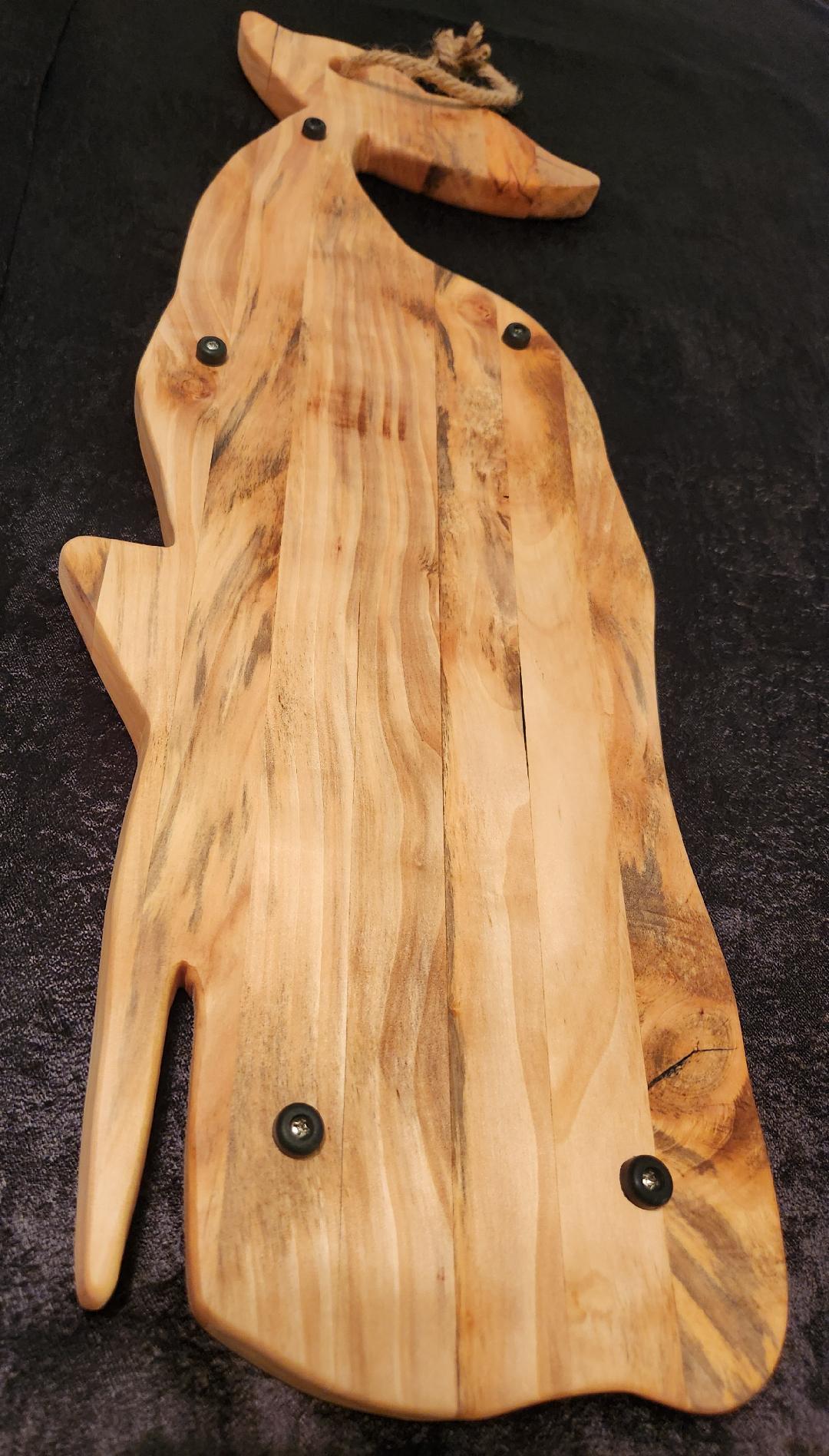 Whale Charcuterie/Cheese Board (Maple)