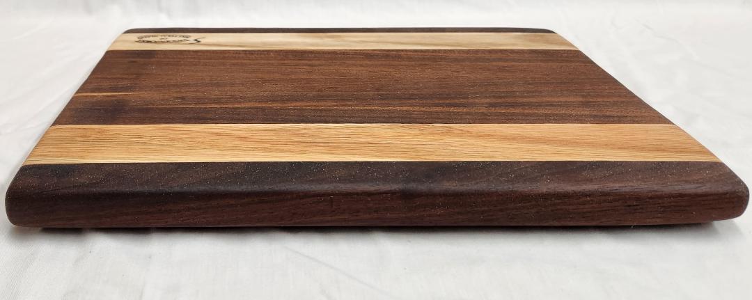 Cutting Board (Black Walnut, Red Oak and Texas Oak)