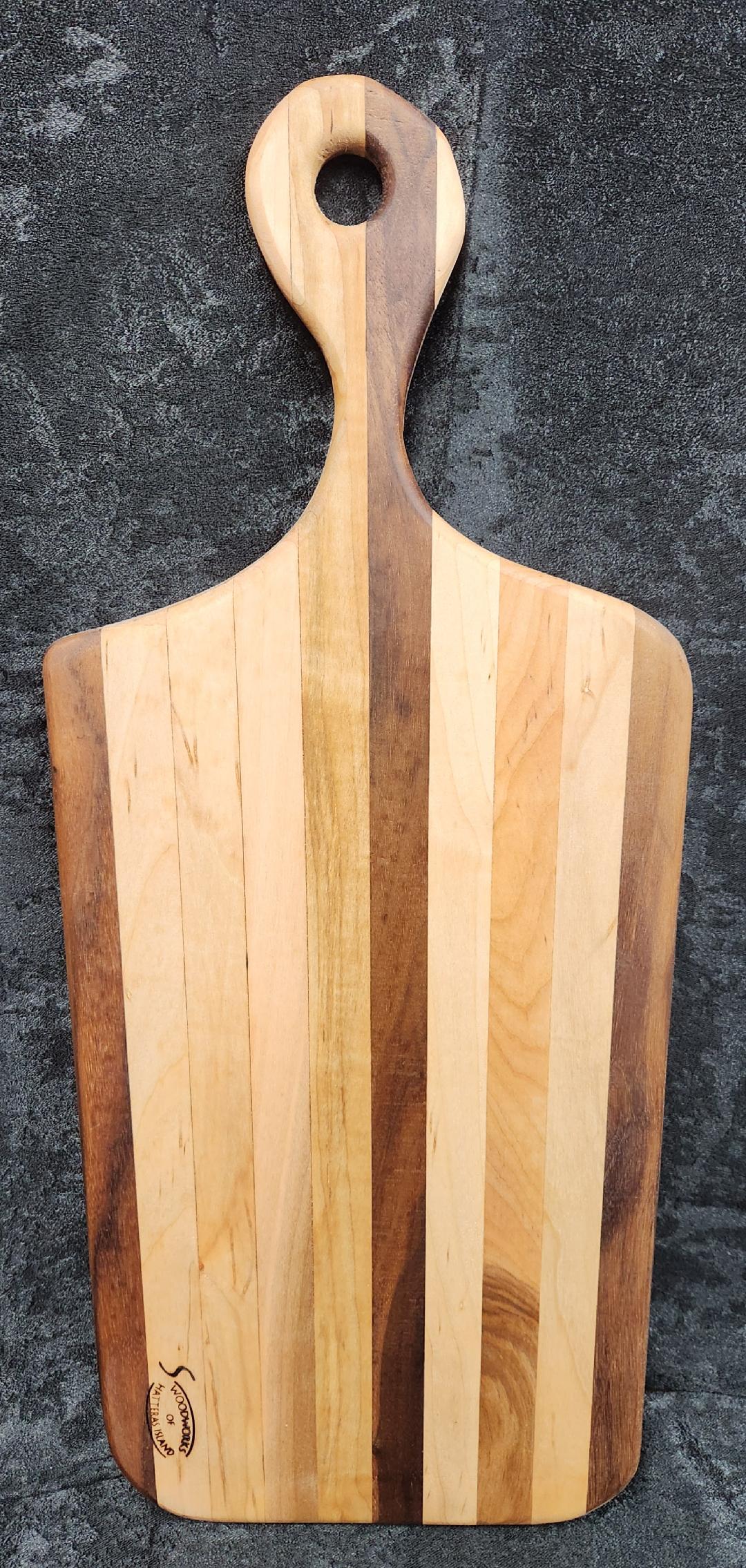 Charcuterie/Cheese Board (Black Walnut, Maple, Red Oak)