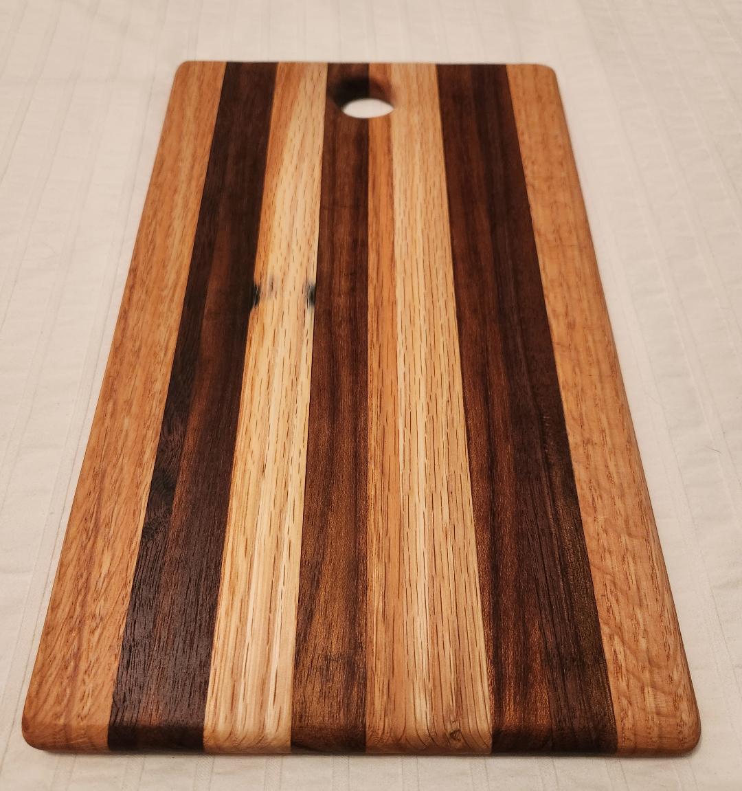 Bread Board (Red Oak, Texas Oak and Black Walnut) *