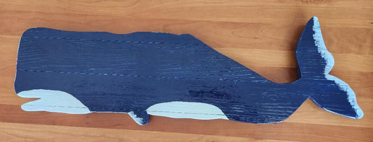 Cottage Sign (Whale Shaped)