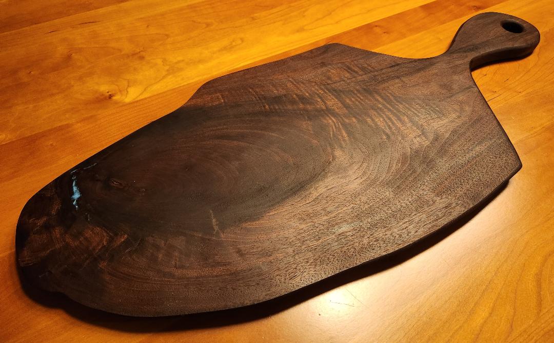 Live Edge Charcuterie/Cheese Board (Black Walnut)