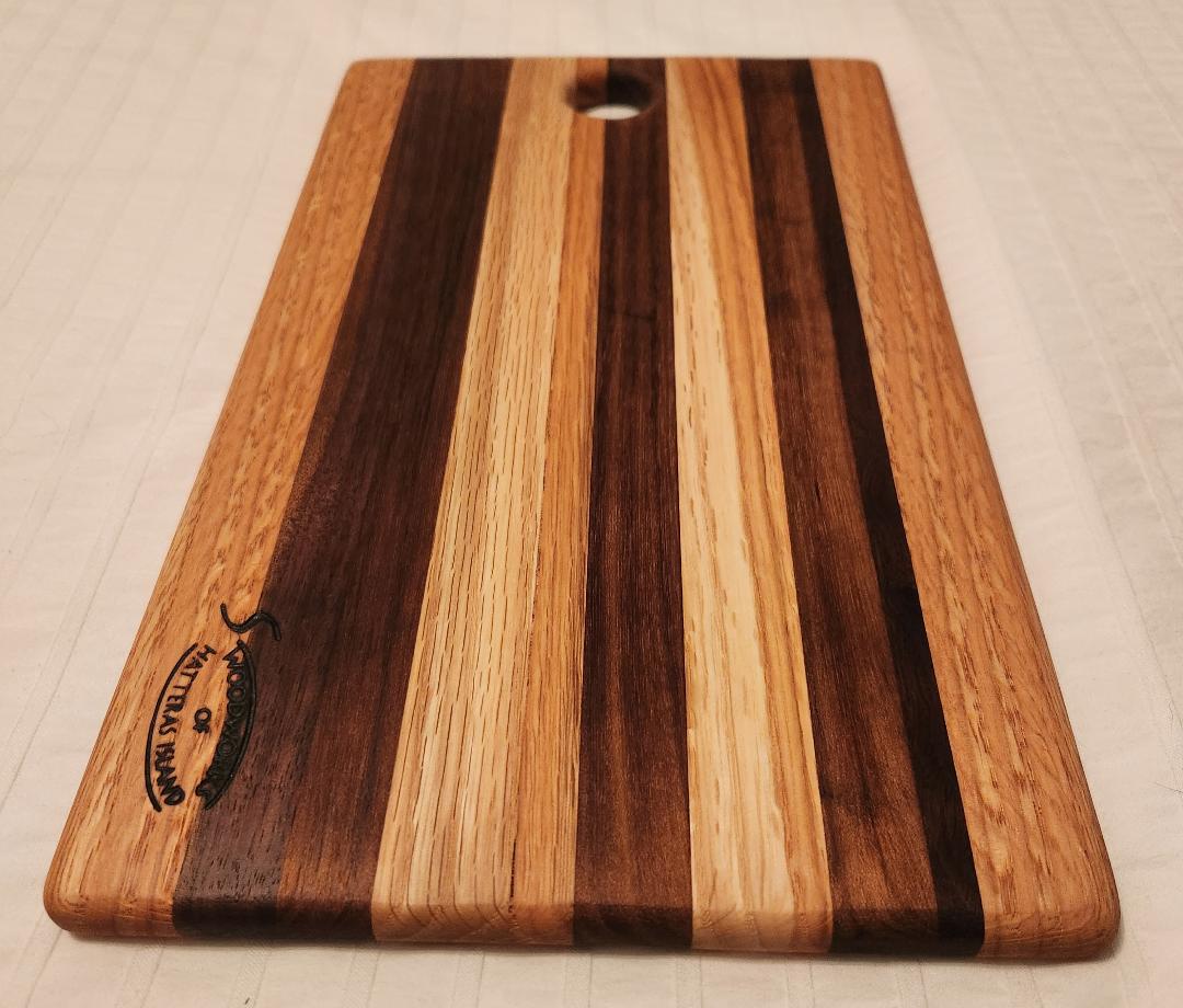 Bread Board (Red Oak, Texas Oak and Black Walnut) *