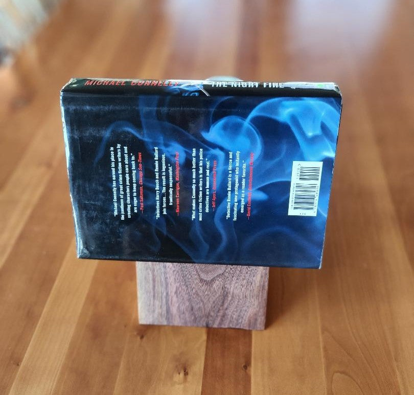 Handcrafted Live Edge Black Walnut Book Caddy*