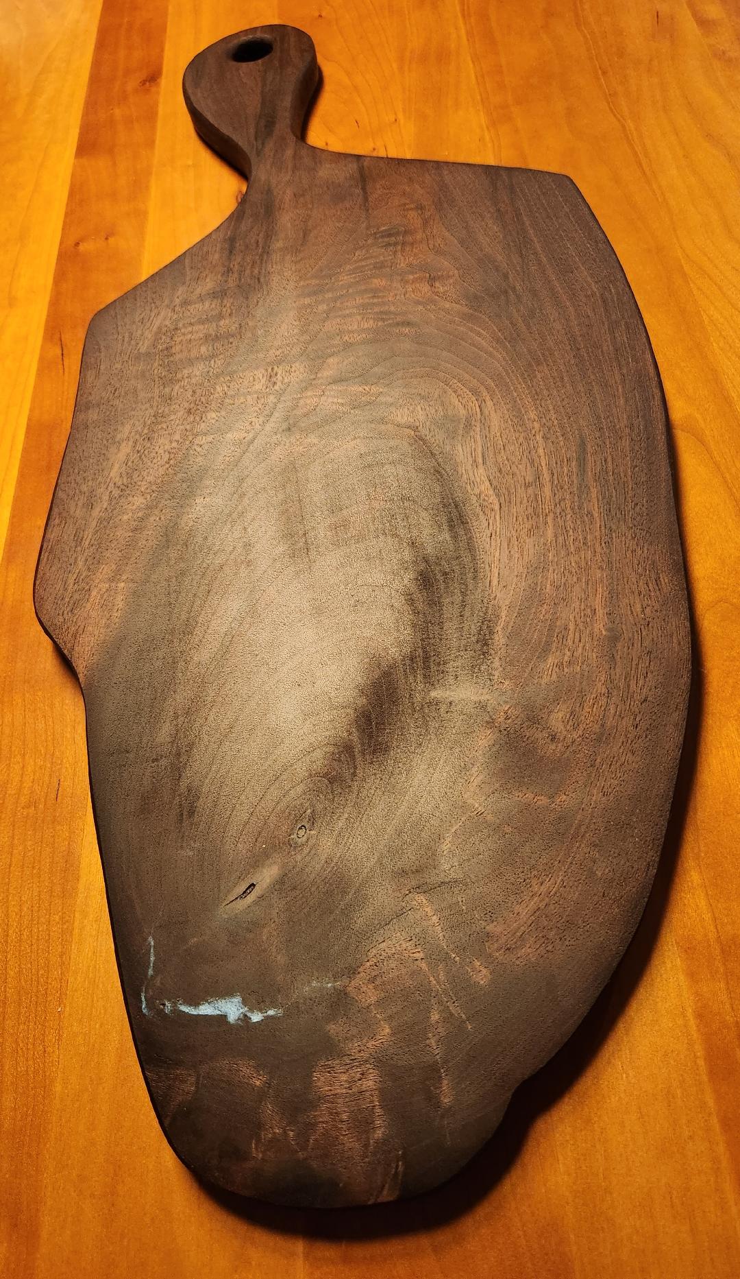 Live Edge Charcuterie/Cheese Board (Black Walnut)