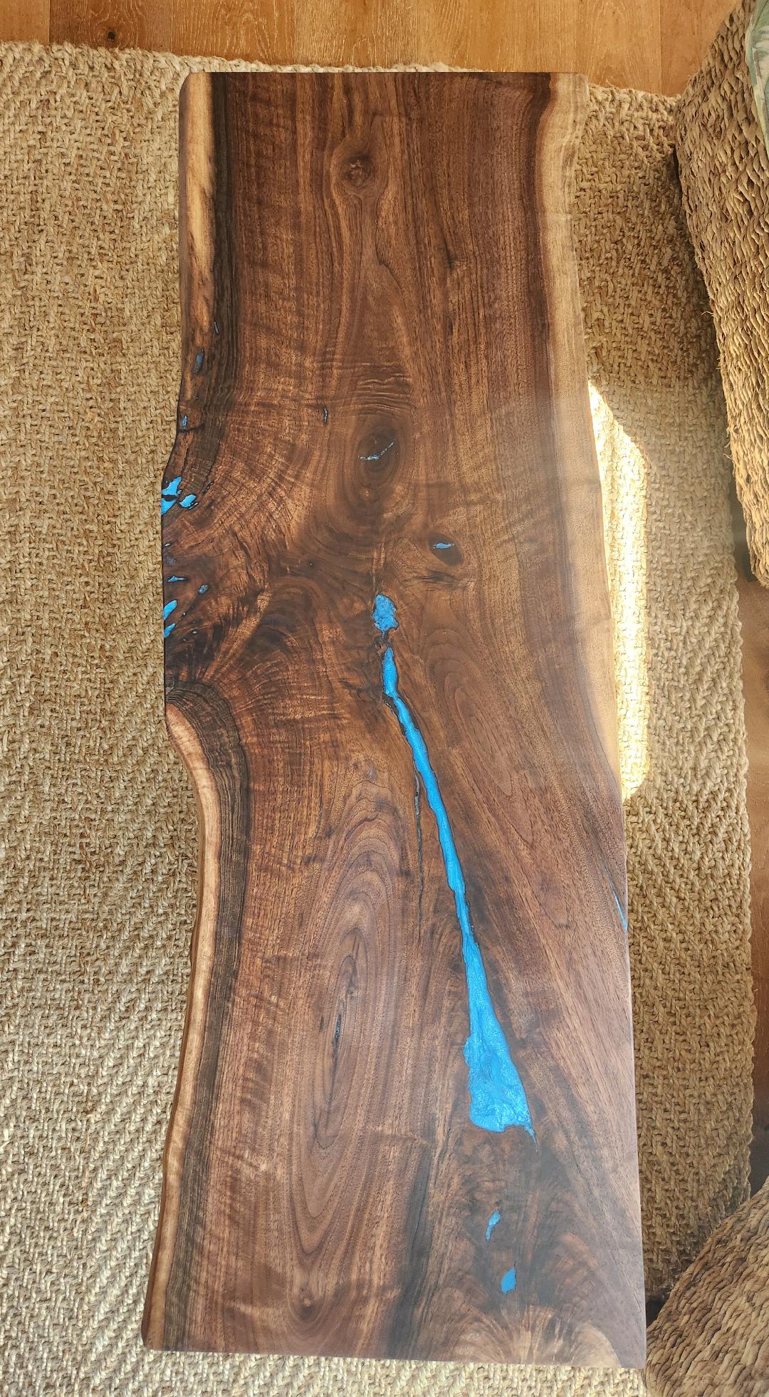 Live Edge  Coffee Table (Black Walnut)