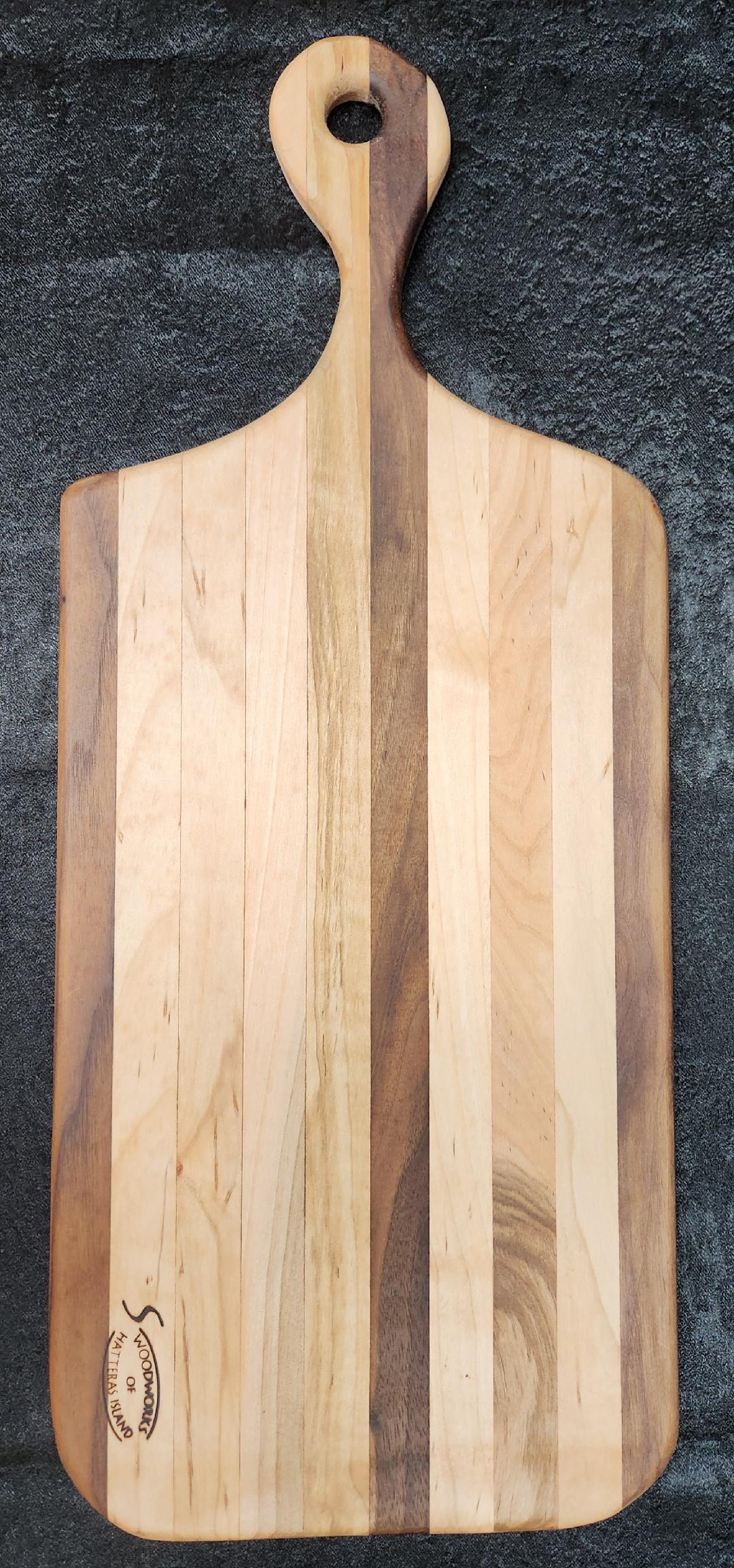 Charcuterie/Cheese Board (Black Walnut, Maple, Red Oak)