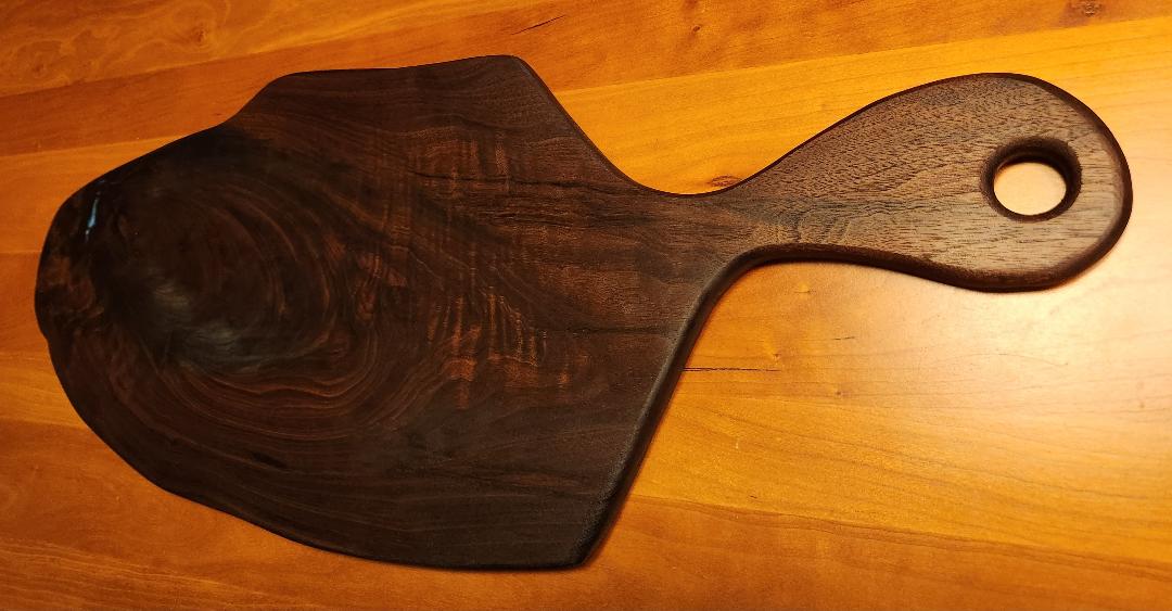 Live Edge Charcuterie/Cheese Board (Black Walnut)