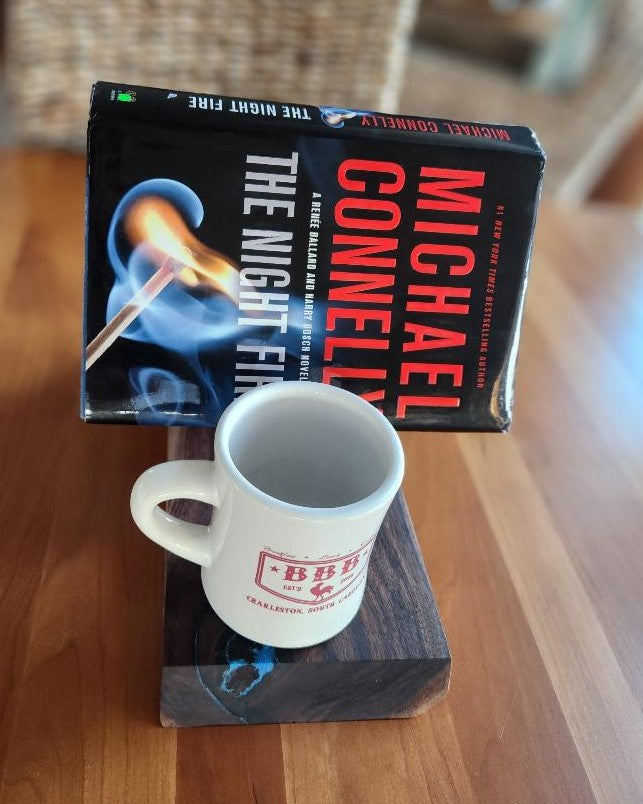 Handcrafted Live Edge Black Walnut Book Caddy*