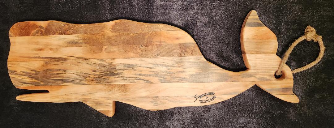 Whale Charcuterie/Cheese Board (Maple)