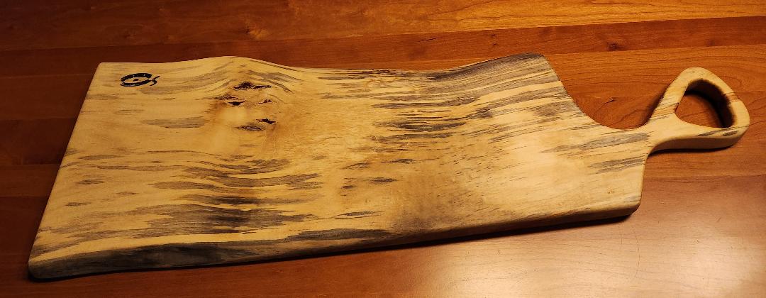 Live Edge Charcuterie/Cheese Board (Box Elder)