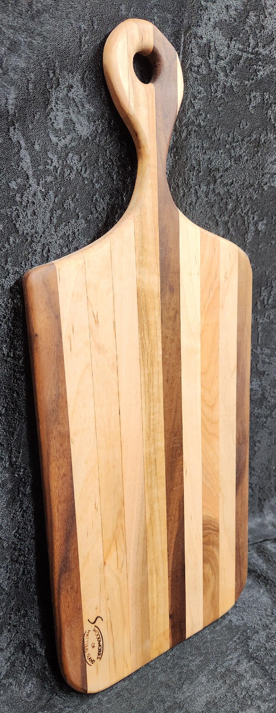 Charcuterie/Cheese Board (Black Walnut, Maple, Red Oak)