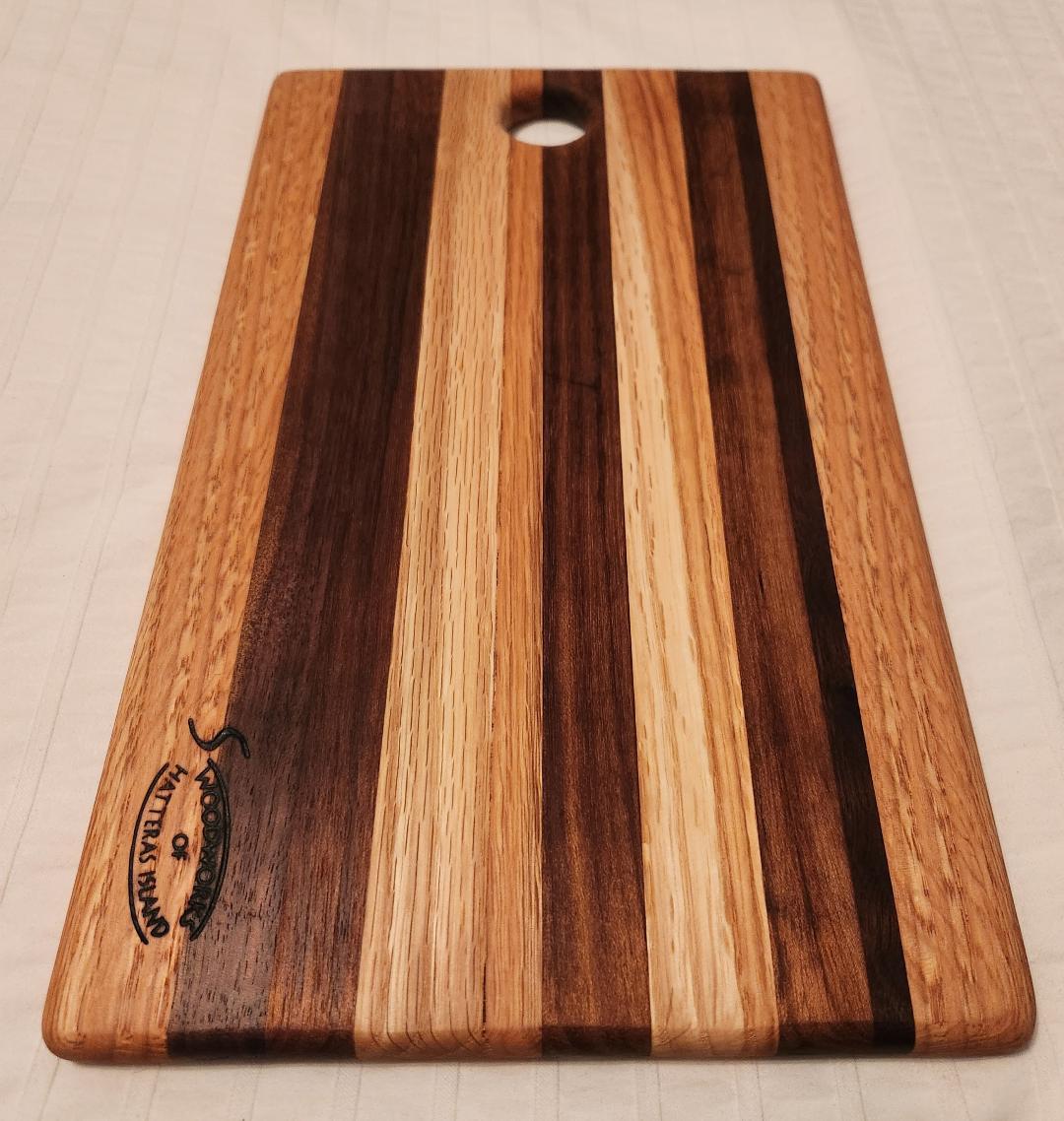 Bread Board (Red Oak, Texas Oak and Black Walnut) *