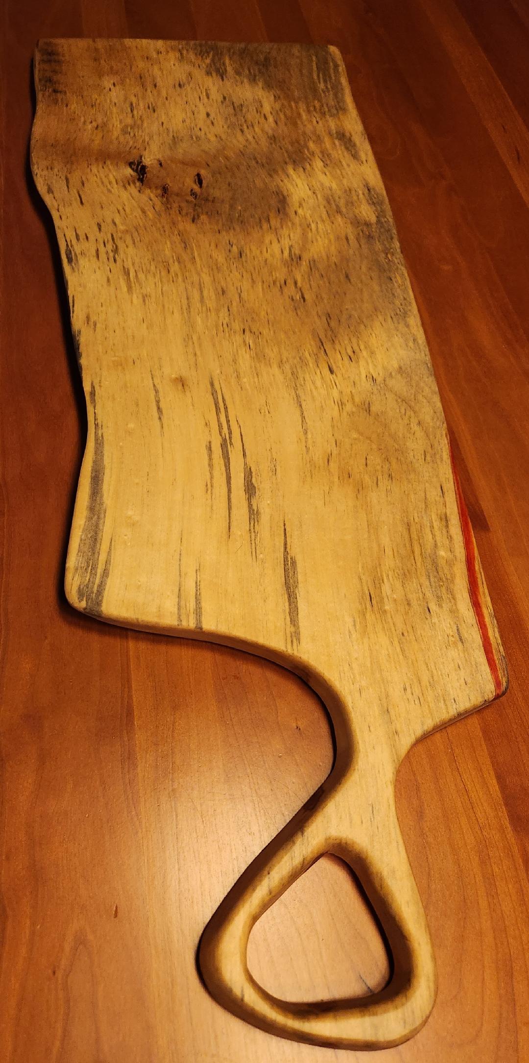 Live Edge Charcuterie/Cheese Board (Box Elder)