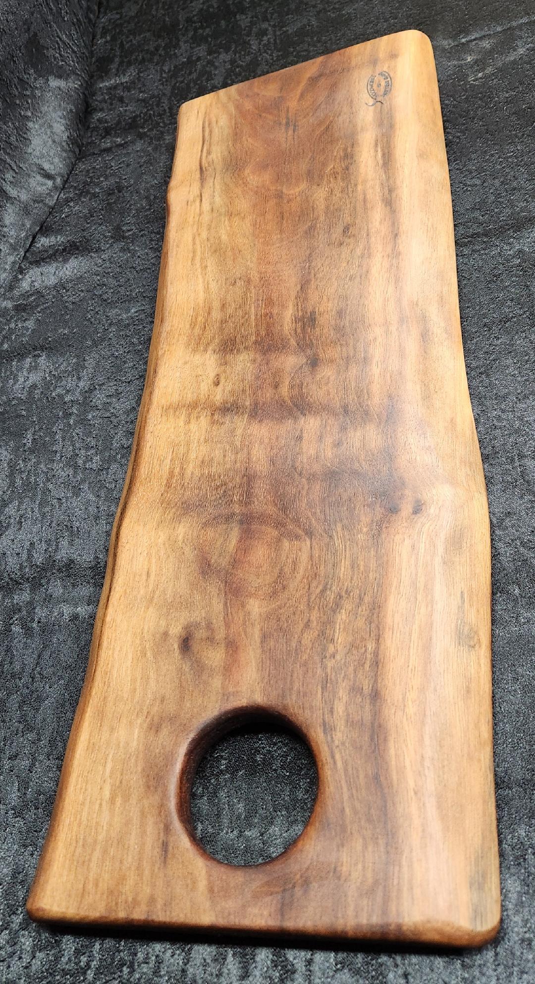 Live Edge Charcuterie Board (Black Walnut) *