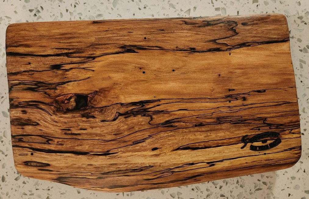 Live Edge Charcuterie/Cheese Board (Spalted Maple)