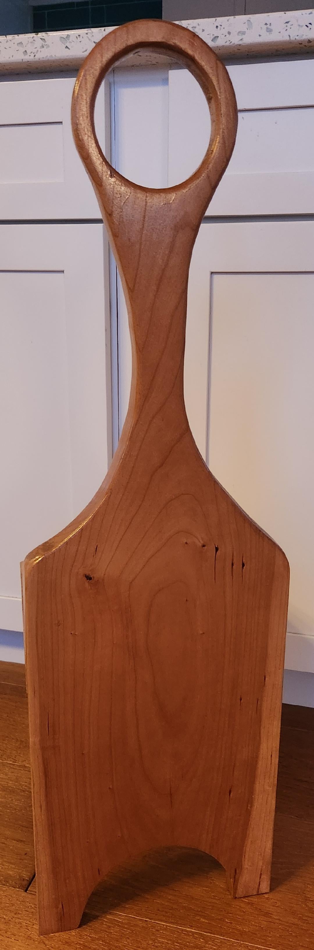 Handcrafted Long Handle Maple Step Stool*