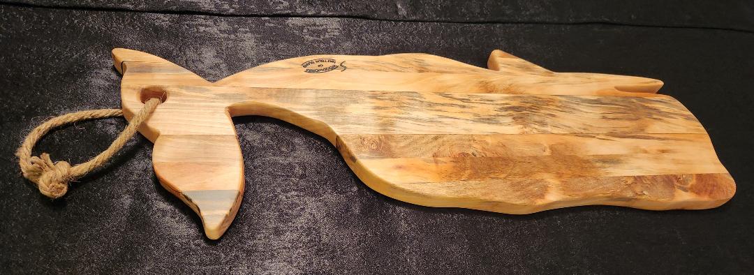 Whale Charcuterie/Cheese Board (Maple)