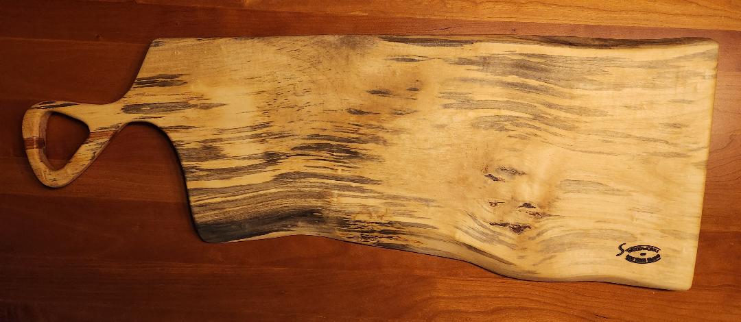 Live Edge Charcuterie/Cheese Board (Box Elder)