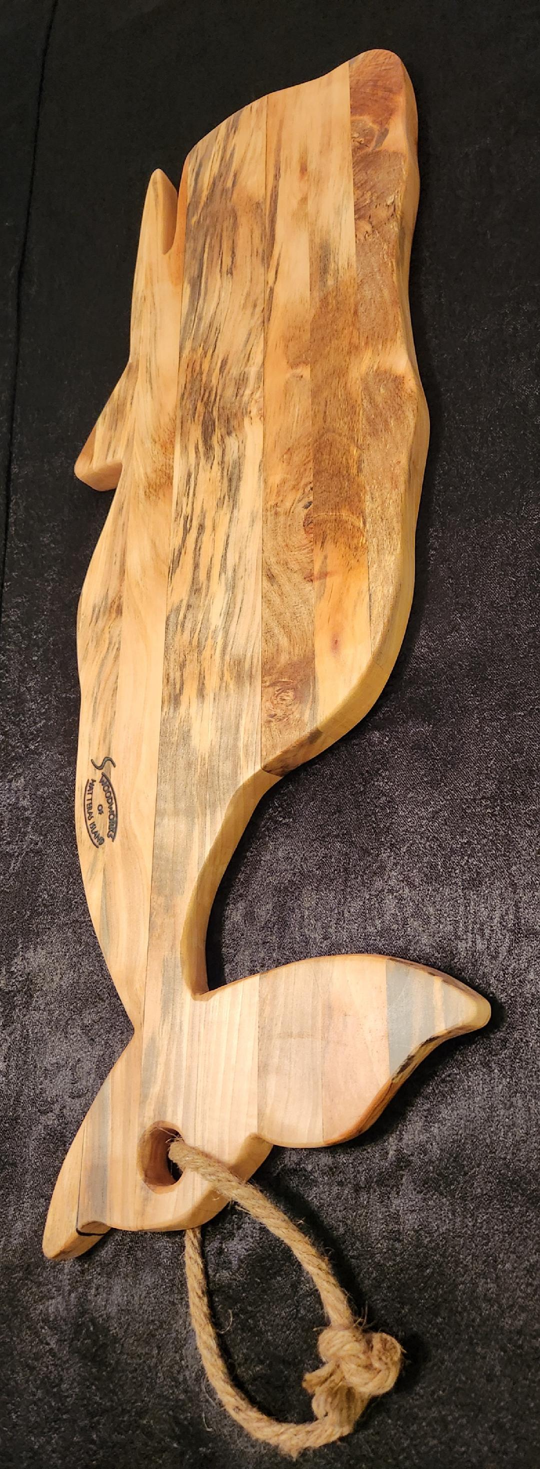 Whale Charcuterie/Cheese Board (Maple)