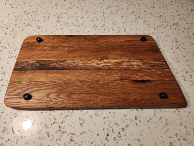 Simple Red Oak Charcuterie & Cheese Board