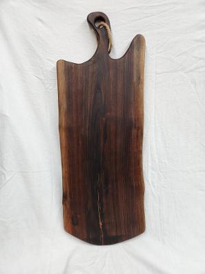 Live Edge Charcuterie/Cheese Board (Black Walnut)