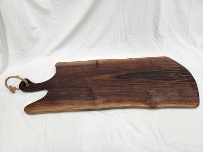 Live Edge Charcuterie/Cheese Board (Black Walnut)