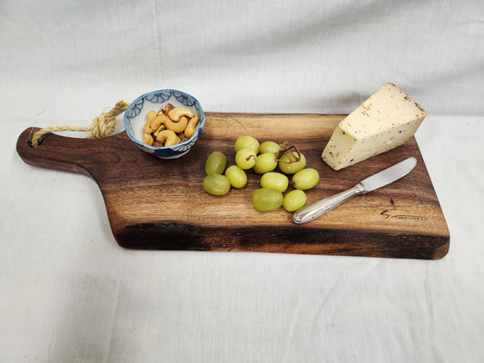 Live Edge Charcuterie/Cheese Board (Black Walnut)