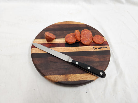 Cutting Board (Black Walnut and Red Oak)