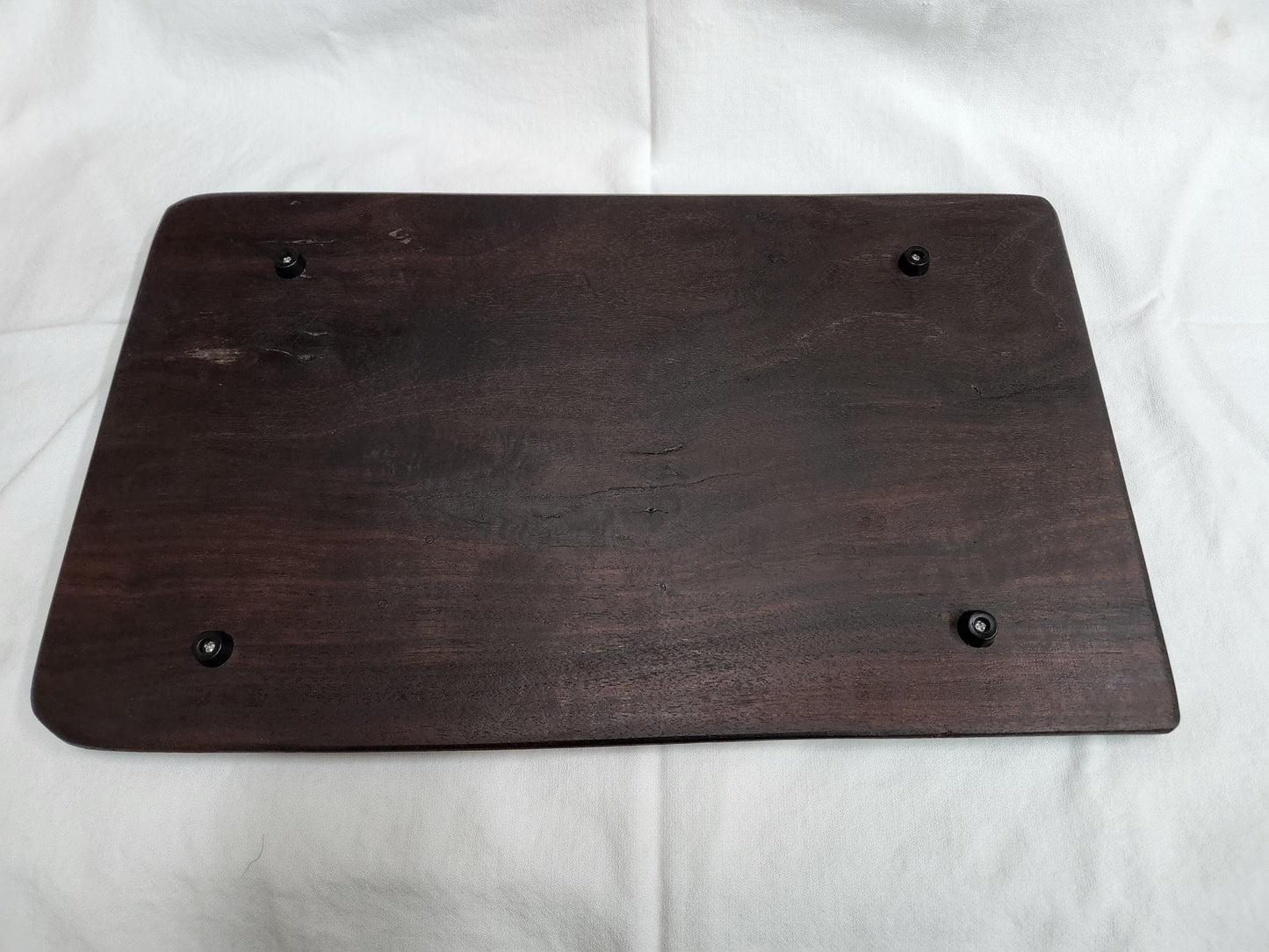 Live Edge Charcuterie/Cheese Board With Blue Epoxy River Inlay (Black Walnut)