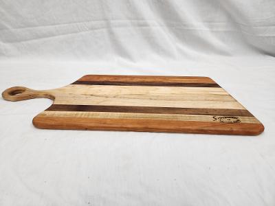 Charcuterie/Cheese Board (Red Oak, Black Walnut and Maple)