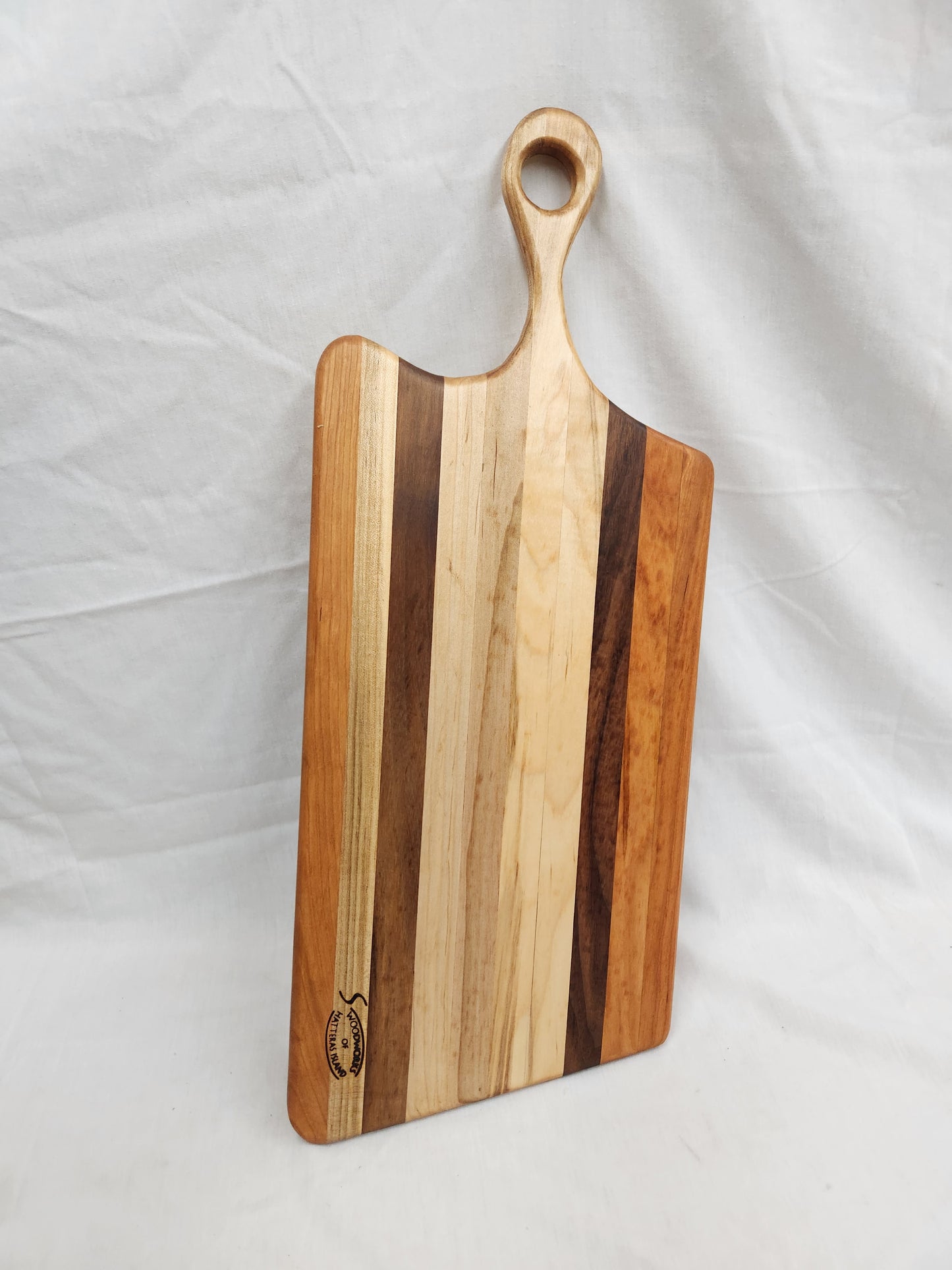 Charcuterie/Cheese Board (Red Oak, Black Walnut and Maple)