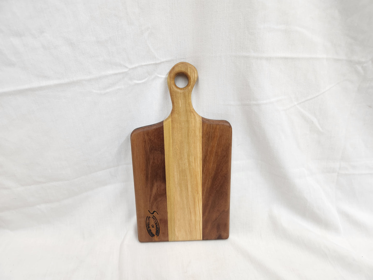 Bread Board (Black Walnut and Red Oak)