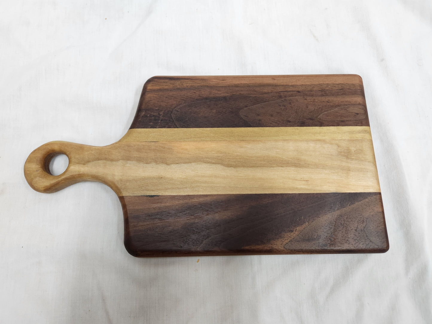 Bread Board (Black Walnut and Red Oak)