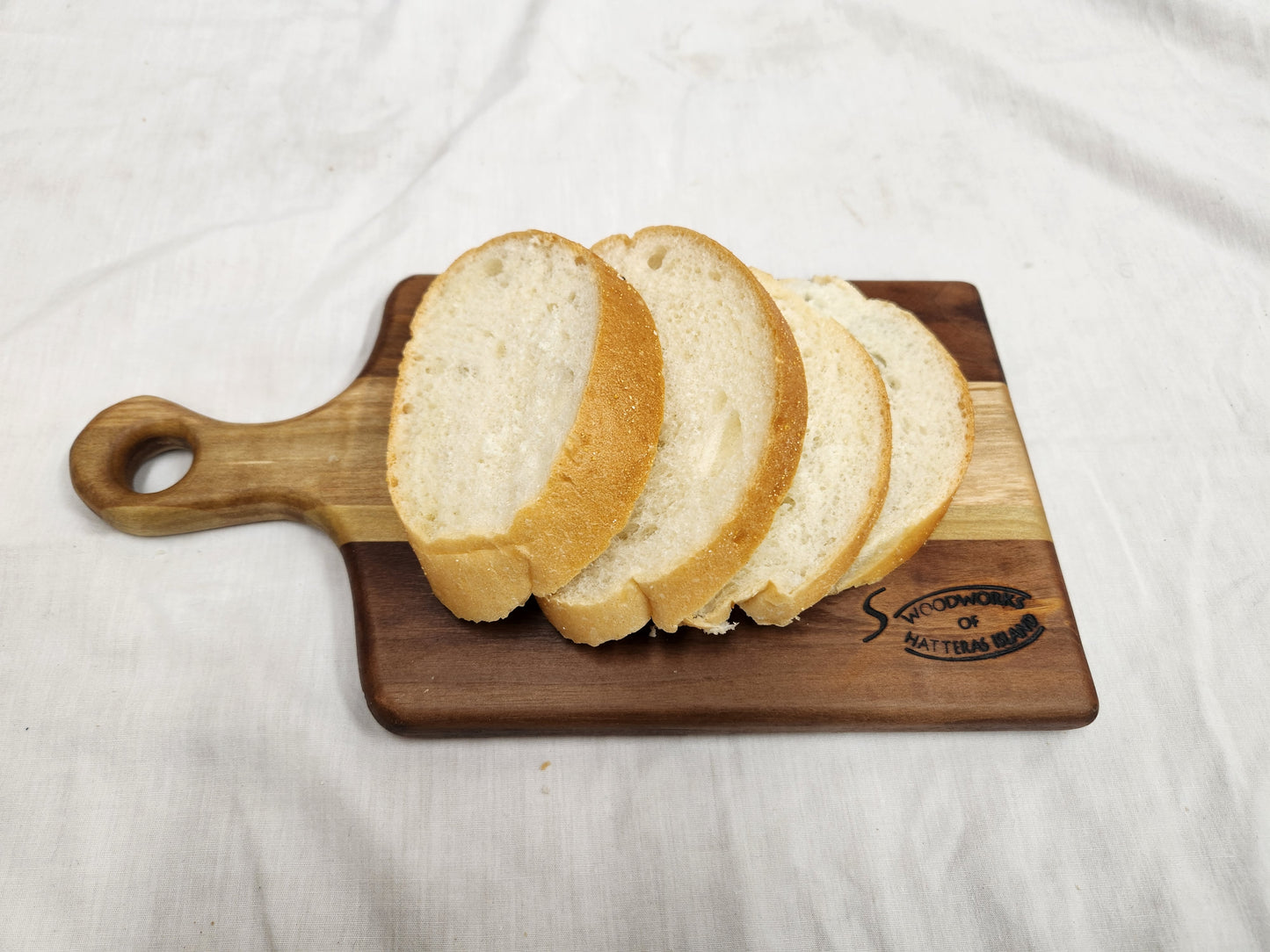 Bread Board (Black Walnut and Red Oak)