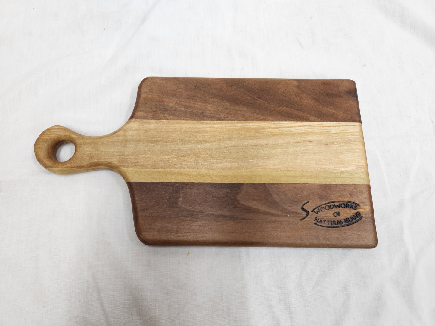 Bread Board (Black Walnut and Red Oak)